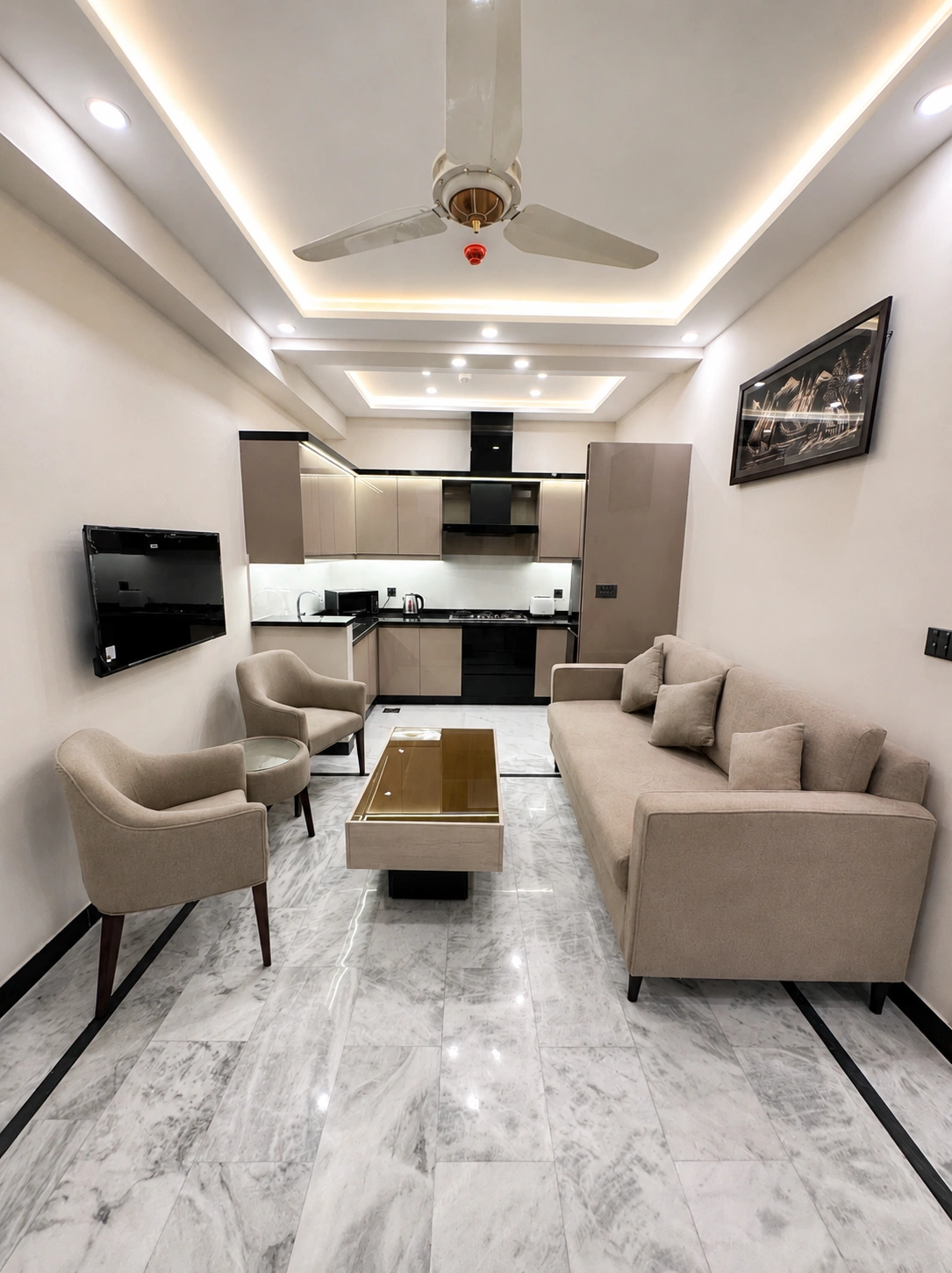 2-bedroom living area